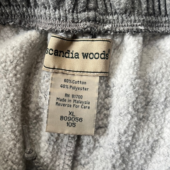 Scandia Woods Straight leg Gray Sweatpants - Picture 2 of 8
